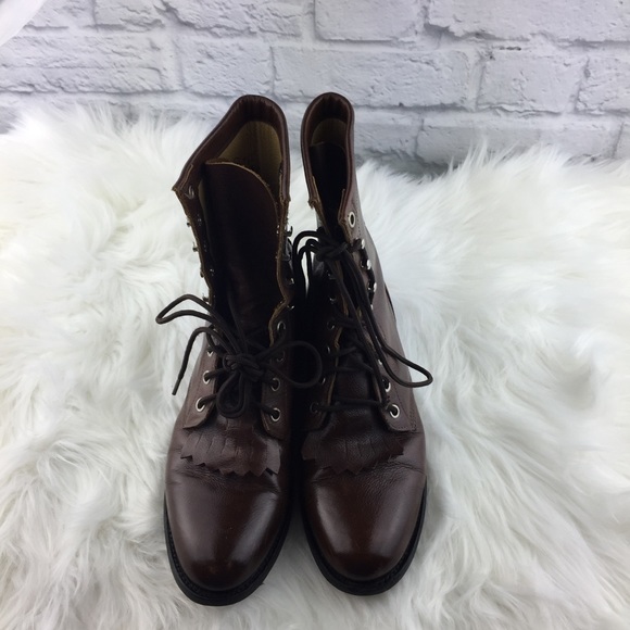 justin leather shoes